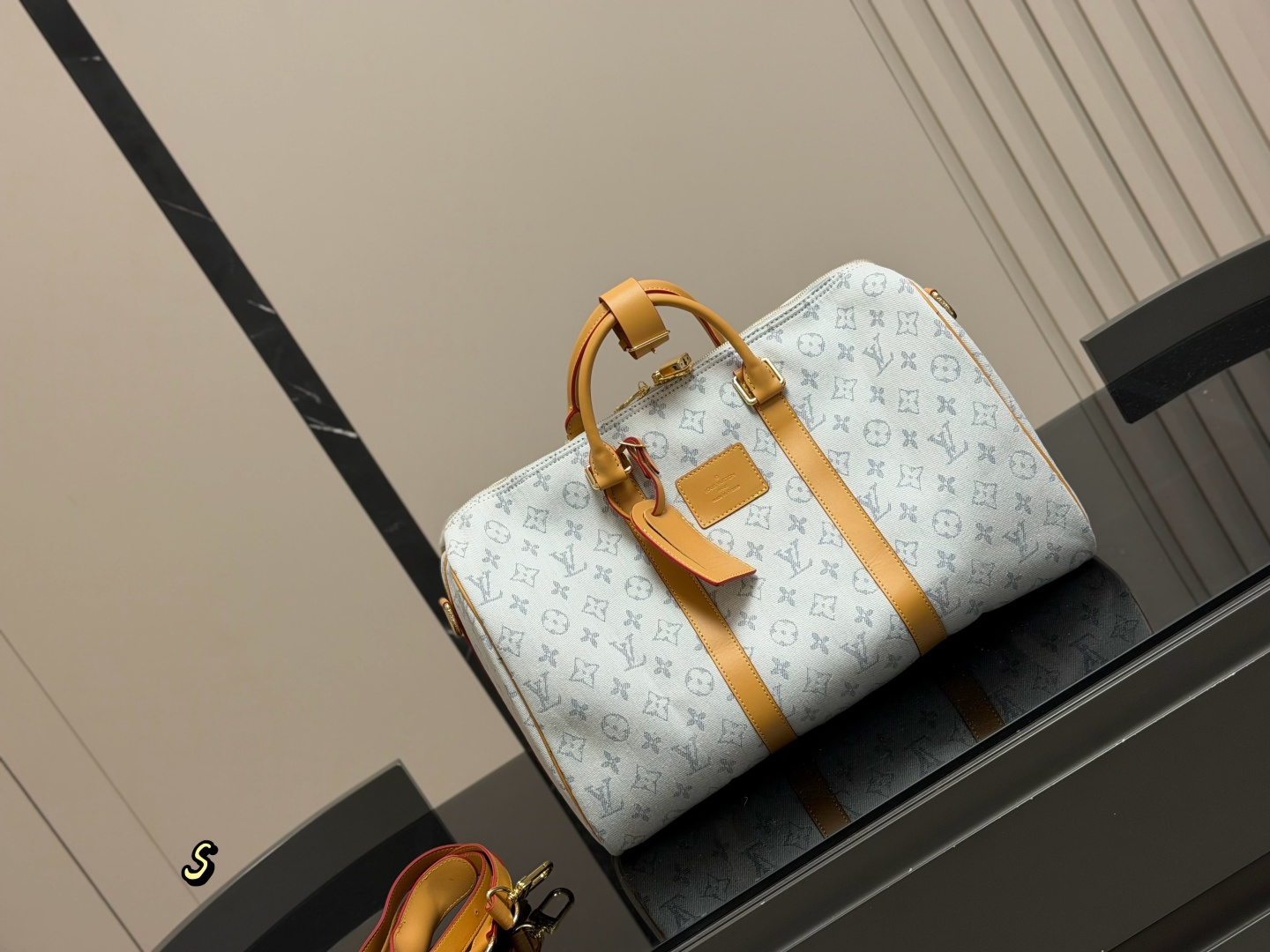 Louis Vuitton LV Keepall Denim Canvas Travel Ready | Luxury Designer Fashion Accessory